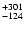 $\rm _{-124 }^{+301 }$