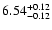 $\rm 6.54_{-0.12}^{+0.12}$