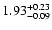 $\rm 1.93_{-0.09}^{+0.23}$