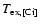 $T_{\rm ex,[C {\sc i}]}$
