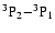 $^3{\rm P}_2{-}^3{\rm P}_1$