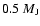 $0.5~M_{\rm J}$