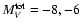 $M_V^{\rm tot}=-8,-6$