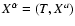 $X^\alpha=(T,X^a)$