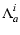 $\displaystyle \Lambda^i_a$