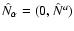 $\hat N_\alpha = (0, \hat N^a)$