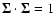 $\vec{\Sigma}\cdot\vec{\Sigma}=1$