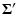 $\displaystyle \vec{\Sigma}^\prime$