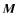 $\vec{M}$