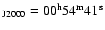$_{\rm
J2000}=\rm00^h54^m41^s$