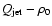$Q_{\rm jet}-\rho _{0}$