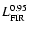 $L_{\rm FIR}^{0.95}$