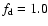 $f_{\rm d}=1.0$