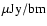 $\mu{\rm Jy/bm}$