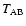$T_{\rm AB}$
