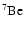 $\rm ^7Be$