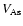 $V_{\rm As}$