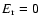$E_{\rm r}=0$