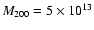 $M_{200}=5\times10^{13}$