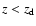 $z<z_{\rm {d}}$