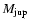 $M_{\rm jup}$