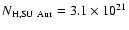 $N_{\rm H,SU~Aur}=3.1 \times 10^{21}$