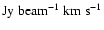 $\rm Jy~beam^{-1}~km~s^{-1}$