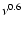 $\nu^{0.6}$