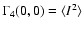 $\Gamma_4(0,0) = \langle I^2 \rangle$