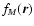 $f_M(\vec{r}) $