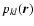 $p_{kl} (\vec{r})$