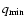 $q_{\rm min}$