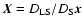 $\vec{X}=D_{\rm LS}/D_{\rm S} \vec{x}$