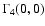 $\Gamma _4(0,0)$