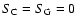 $S_{\rm C}=S_{\rm G}=0$