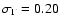 $\sigma_{\Gamma}=0.20$