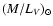 $(M/L_V)_{\odot}$