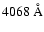 $4068~\AA$