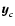 ${\vec{y}}_c$