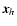 ${\vec{x}}_h$