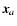 ${\vec{x}}_a$