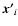 ${\vec{x'}}_i$