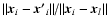 ${{\left\Vert {{\vec{x}}_i - {\vec{x'}}_i
} \right\Vert} \mathord{\left/
{\vpha...
...ern-\nulldelimiterspace} {\left\Vert {{\vec{x}}_i - {\vec{x}}_l } \right\Vert}}$