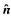 $\vec{\hat n}$