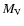 $M_{\rm V}$