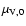 $\mu _{\rm V,0}$