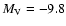 $M_{\rm V}=-9.8$