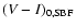 $(V-I)_{\rm0,SBF}$