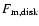 $F_{\rm m, disk}$