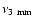 $\nu_{\rm
3~mm}$